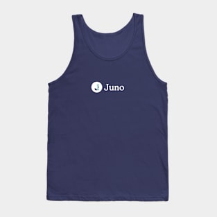 New White Logo Tank Top